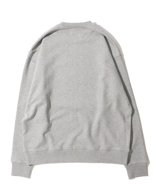 UNIVERSAL OVERALL（ユニバーサルオーバーオール）の「【UNIVERSAL OVERALL】CVC FLEECE GRAPHIC PRINT SWEAT PULLOVER / CVC裏毛 グラフィックプリント スウェットプルオーバー（スウェット・メンズ・ブラック/グレー/ミント・SMALL/MEDIUM/LARGE/X-LARGE）」の7枚目の写真