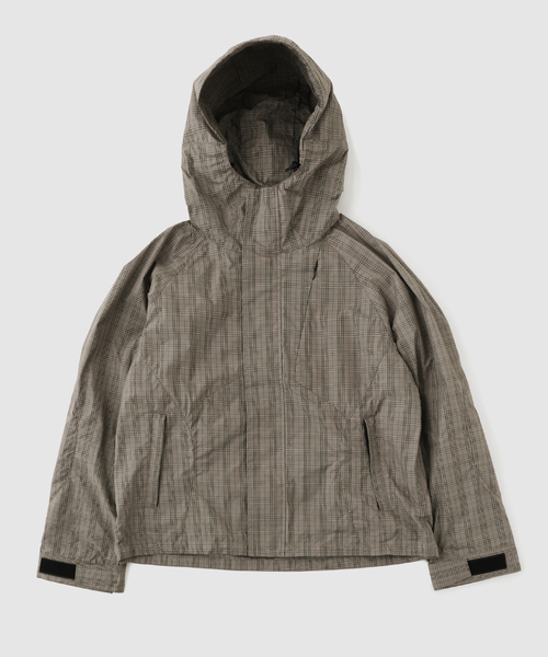 JOURNAL STANDARD（ジャーナルスタンダード）の「チェック パネル ジャケット（ブルゾン・メンズ・ライトグレー/ブラック・LARGE/MEDIUM）」の2枚目の写真