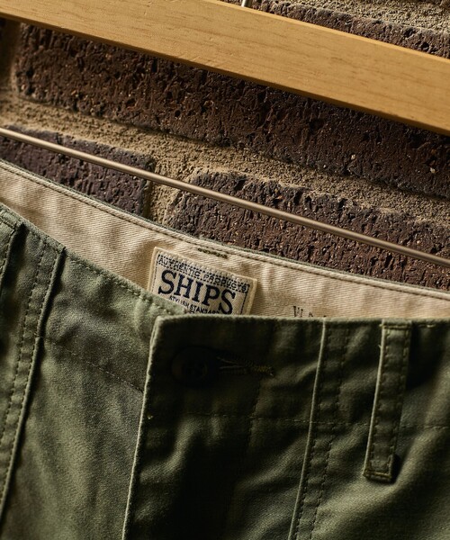 SHIPS（シップス）の「SHIPS: AUTHENTIC ベーシック ベイカー パンツ（デニムパンツ・メンズ・オリーブ・X-LARGE/LARGE/MEDIUM/SMALL）」の3枚目の写真