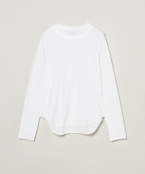 three dots(スリードッツ)の「ボーイズアレックス 長袖(Tシャツ/カットソー・レディース・ホワイト/ブラック/グレー系その他/ネイビー・SMALL/MEDIUM)」の5枚目の写真
