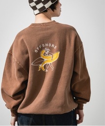 OFFSHORE（オフショア）の「BANANA C.N.SWEAT/バナナ クルーネックスウェット（スウェット）」