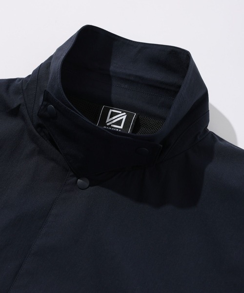 SIGNAL SPORTS（シグナルスポーツ）の「【SIGNAL SPORTS】nylon coach jacket/ナイロンコーチジャケット（ナイロンジャケット・メンズ・ネイビー/ダークグレー・LARGE/MEDIUM）」の6枚目の写真