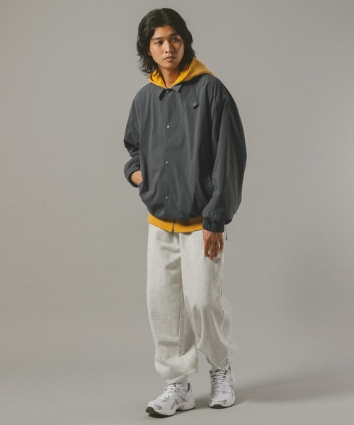 SIGNAL SPORTS（シグナルスポーツ）の「【SIGNAL SPORTS】nylon coach jacket/ナイロンコーチジャケット（ナイロンジャケット・メンズ・ネイビー/ダークグレー・LARGE/MEDIUM）」の17枚目の写真