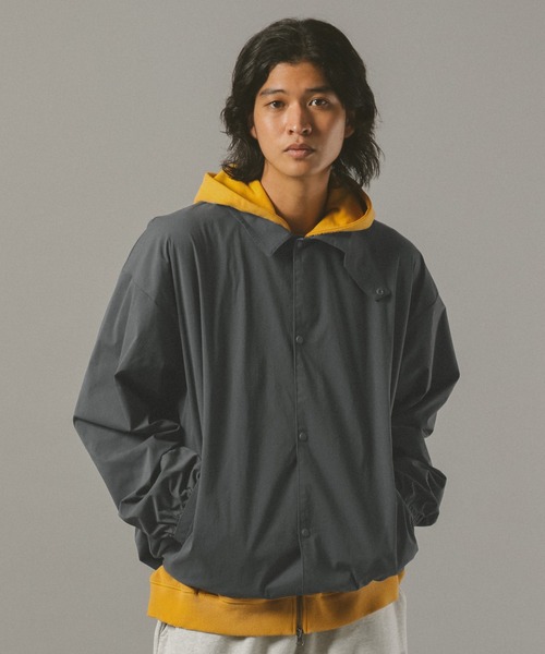 セール】【SIGNAL SPORTS】nylon coach jacket/ナイロンコーチ