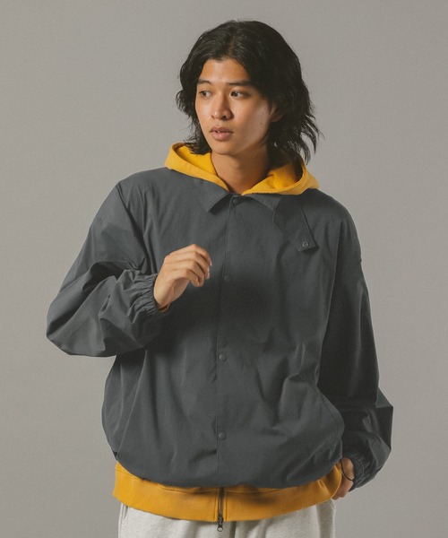 セール】【SIGNAL SPORTS】nylon coach jacket/ナイロンコーチ