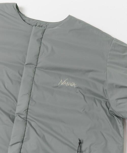 NANGA（ナンガ）の「『別注』NANGA×DOORS　REVERSIBLE DOWN JACKET（ダウンジャケット/コート・メンズ・ブラック/モカ/チャコールグレー/ブルー/グレー・X-LARGE/LARGE/MEDIUM/SMALL）」の8枚目の写真