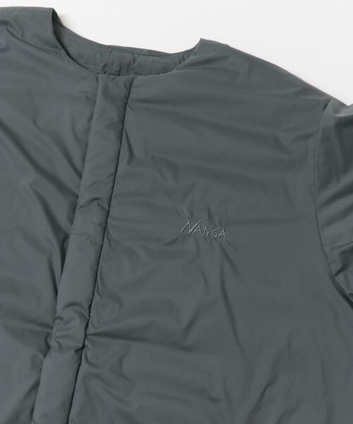 NANGA（ナンガ）の「『別注』NANGA×DOORS　REVERSIBLE DOWN JACKET（ダウンジャケット/コート・メンズ・ブラック/モカ/チャコールグレー/ブルー/グレー・X-LARGE/LARGE/MEDIUM/SMALL）」の14枚目の写真