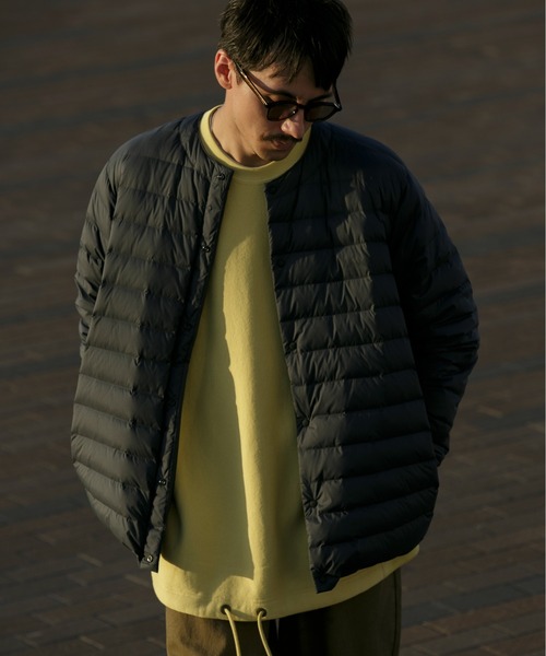 NANGA（ナンガ）の「『別注』NANGA×DOORS　REVERSIBLE DOWN JACKET（ダウンジャケット/コート・メンズ・ブラック/モカ/チャコールグレー/ブルー/グレー・X-LARGE/LARGE/MEDIUM/SMALL）」の2枚目の写真
