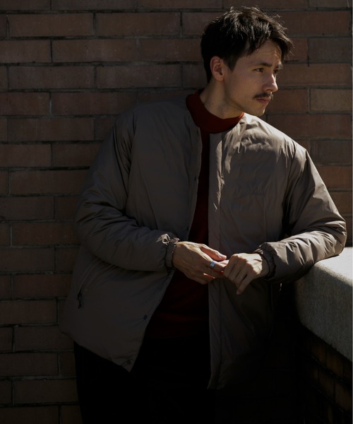 NANGA（ナンガ）の「『別注』NANGA×DOORS　REVERSIBLE DOWN JACKET（ダウンジャケット/コート・メンズ・ブラック/モカ/チャコールグレー/ブルー/グレー・X-LARGE/LARGE/MEDIUM/SMALL）」の4枚目の写真