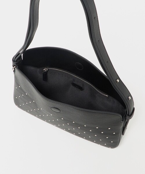 ＆MyuQ（アンドミューク）の「＜＆MyuQ＞UPIS STUDS ショルダーバッグ 