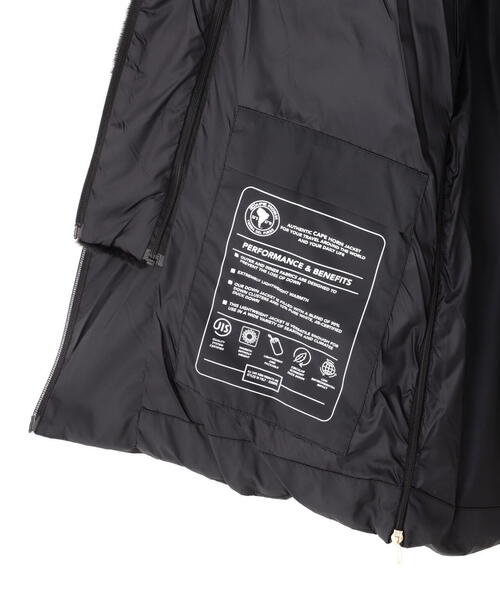 CAPEHORN（ケープホーン）の「CAPEHORN（ケープホーン）ALVAREZ MATT（ダウンジャケット/コート・レディース・ホワイト/ブラック・40/42）」の11枚目の写真