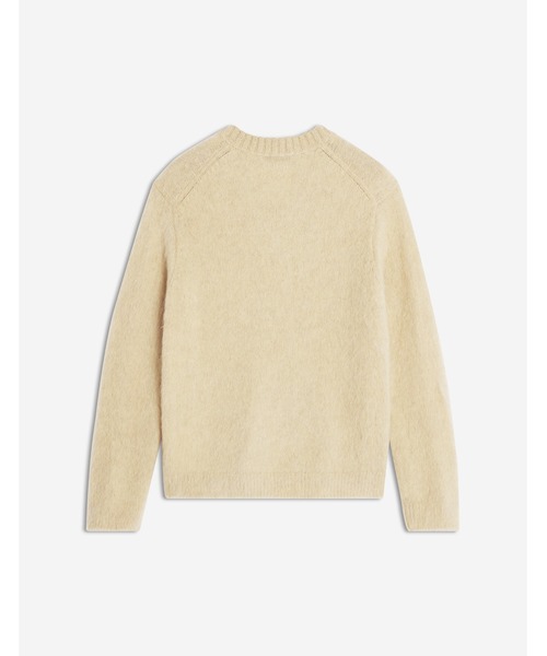 Maison Kitsune（メゾンキツネ）の「BRUSHED MOHAIR COMFORT JUMPER（ニット/セーター・メンズ・ベージュ・XS/S/M/L/XL）」の8枚目の写真