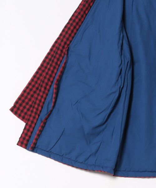 カヤ（カヤ）の「【カヤ】色衣（いろごろも）ネオ半纏 格子（その他アウター・メンズ・レッド・FREE）」の3枚目の写真