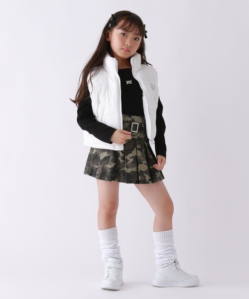 repipi armario（レピピ アルマリオ）の「【10C REPIPI】10CプレートロングTシャツ（Tシャツ/カットソー・キッズ・ブルー系その他/ピンク系その他/ブラック系その他/ホワイト・120cm/110cm/130cm）」の10枚目の写真