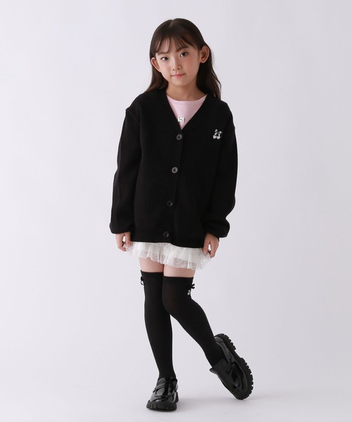 repipi armario（レピピ アルマリオ）の「【10C REPIPI】10CプレートロングTシャツ（Tシャツ/カットソー・キッズ・ブルー系その他/ピンク系その他/ブラック系その他/ホワイト・120cm/110cm/130cm）」の15枚目の写真