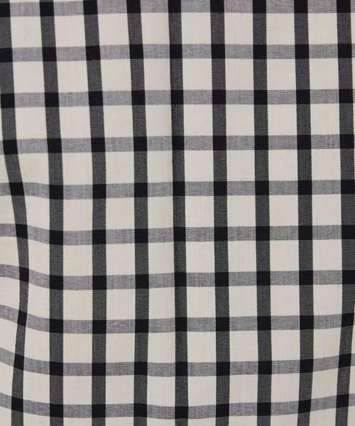 NARACAMICIE(ナラカミーチェ)の「【NARACAMICIE】チェックスタンドカラー長袖シャツ(シャツ/ブラウス・レディース・ホワイト・XL/L/S/M)」の10枚目の写真