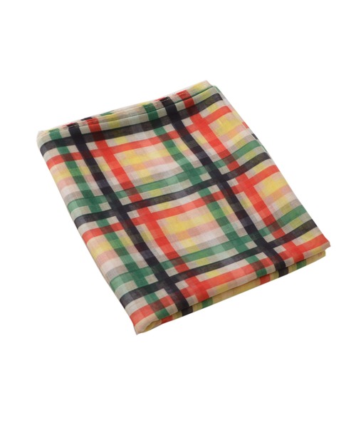 Arnold Palmer（アーノルドパーマー）の「パーマーチェック ラージ ストール（ストール/ショール・レディース・ネイビー/ベージュ・F）」の10枚目の写真