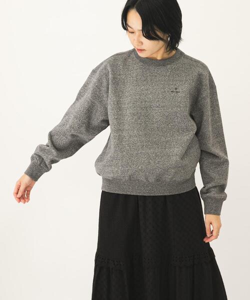 Snow Peak（スノーピーク）の「『別注』Snow Peak Apparel ×DOORS　RecycledCottonSweat（スウェット・レディース・ブラウン/グレー/ブラック・ONE）」の7枚目の写真