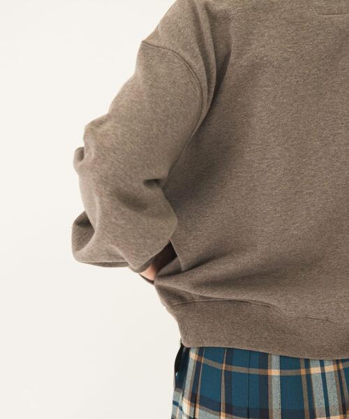 Snow Peak（スノーピーク）の「『別注』Snow Peak Apparel ×DOORS　RecycledCottonSweat（スウェット・レディース・ブラウン/グレー/ブラック・ONE）」の11枚目の写真