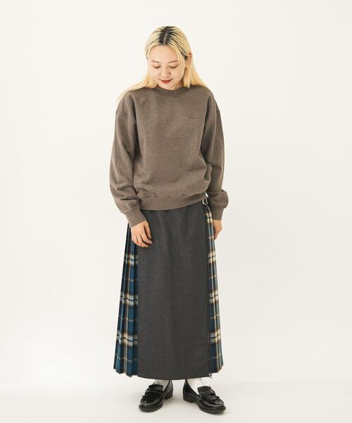 Snow Peak（スノーピーク）の「『別注』Snow Peak Apparel ×DOORS　RecycledCottonSweat（スウェット・レディース・ブラウン/グレー/ブラック・ONE）」の15枚目の写真