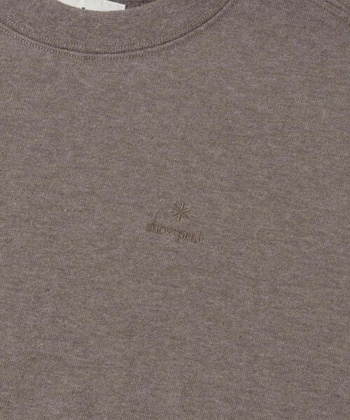 Snow Peak（スノーピーク）の「『別注』Snow Peak Apparel ×DOORS　RecycledCottonSweat（スウェット・レディース・ブラウン/グレー/ブラック・ONE）」の19枚目の写真