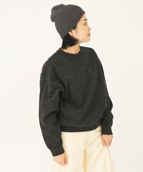 Snow Peak（スノーピーク）の「『別注』Snow Peak Apparel ×DOORS　RecycledCottonSweat（スウェット・レディース・ブラウン/グレー/ブラック・ONE）」の22枚目の写真