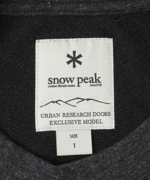 セール】『別注』Snow Peak Apparel ×DOORS RecycledCottonSweat
