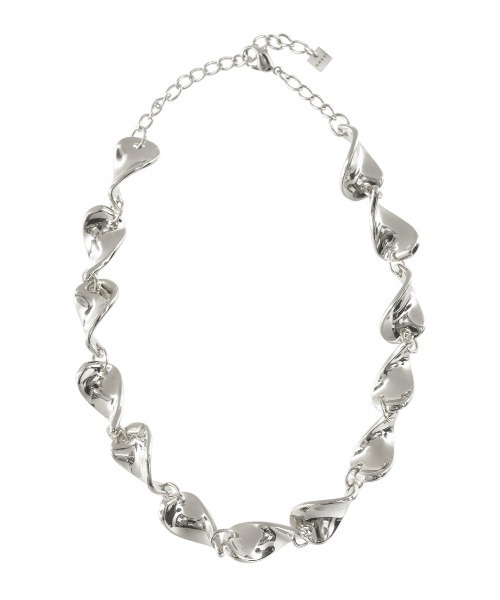 Ameri（アメリ）の「SHORT PASTA NECKLACE（ネックレス・レディース・シルバー/ゴールド・FREE）」の3枚目の写真