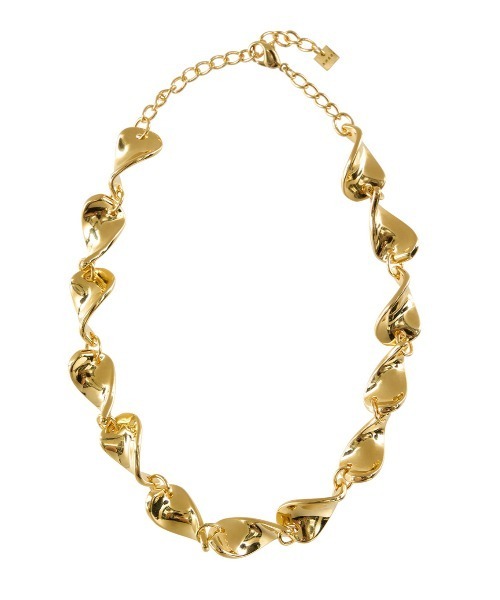 Ameri（アメリ）の「SHORT PASTA NECKLACE（ネックレス・レディース・シルバー/ゴールド・FREE）」の4枚目の写真