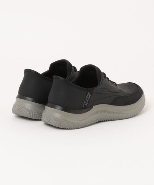 SKECHERS(スケッチャーズ)の「SKECHERS スケッチャーズ SLIP-INS スリップインズ HASTING-RORY【軽量】メンズスニーカー カジュアルシューズ(ヘイスティング) 205211(スニーカー・メンズ・ダークブラウン/ブラック・25.5cm/26.0cm/26.5cm/27.0cm/27.5cm/28.0cm)」の3枚目の写真