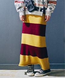 RNA | G1100 ボールドボーダーロングスカート(スカート)