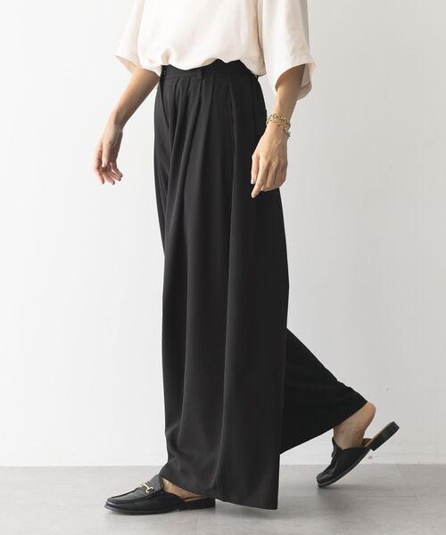 GARAGE OF GOOD CLOTHING（ガレージオブグッドクロージング）の「4タックバレルパンツ〈ブラック〉（その他パンツ・レディース・ブラック・FREE）」の4枚目の写真