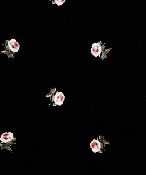 ベロア PETIT ROSEプリントミニスカート（スカート）｜CABaN（キャバン