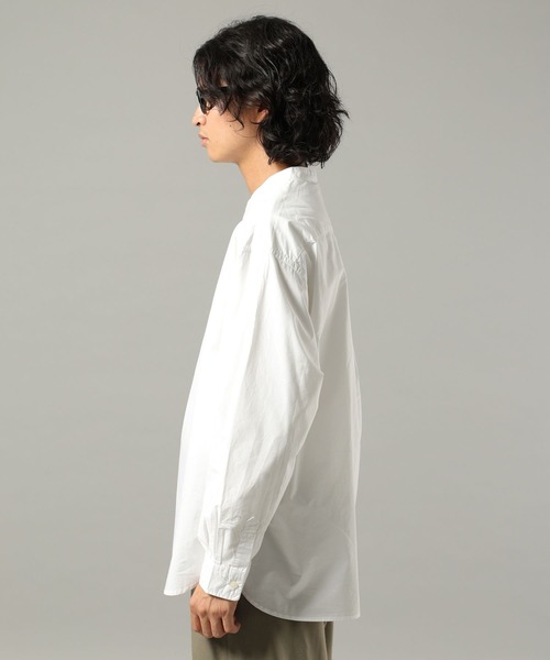 RAGEBLUE(レイジブルー)の「タイプライターバンドカラーシャツ(シャツ/ブラウス・メンズ・ブラック/ホワイト・LARGE/MEDIUM)」の19枚目の写真