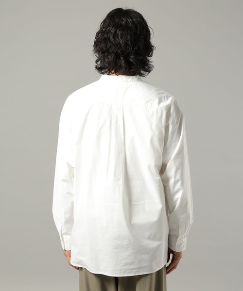 RAGEBLUE(レイジブルー)の「タイプライターバンドカラーシャツ(シャツ/ブラウス・メンズ・ブラック/ホワイト・LARGE/MEDIUM)」の20枚目の写真