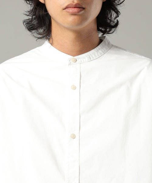 RAGEBLUE(レイジブルー)の「タイプライターバンドカラーシャツ(シャツ/ブラウス・メンズ・ブラック/ホワイト・LARGE/MEDIUM)」の22枚目の写真