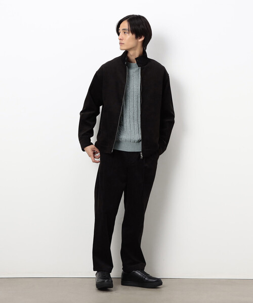 COMME CA ISM（コムサイズム）の「コーデュロイ スイングトップ ブルゾン（ブルゾン・メンズ・ダークブラウン/ブラック・M/L）」の4枚目の写真