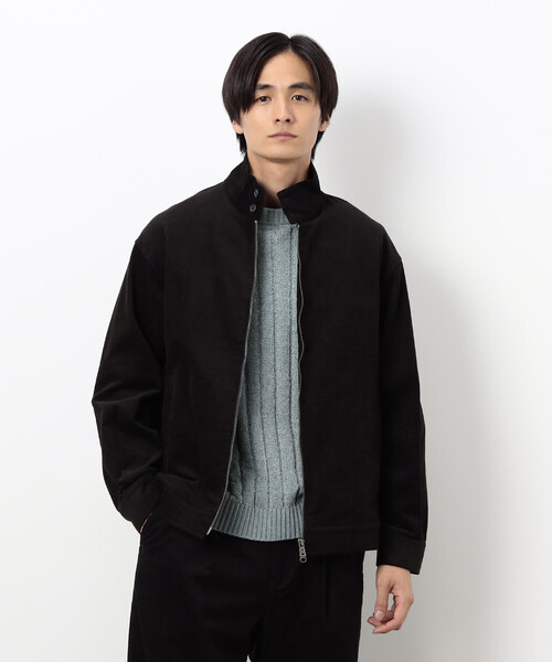 COMME CA ISM（コムサイズム）の「コーデュロイ スイングトップ ブルゾン（ブルゾン・メンズ・ダークブラウン/ブラック・M/L）」の5枚目の写真