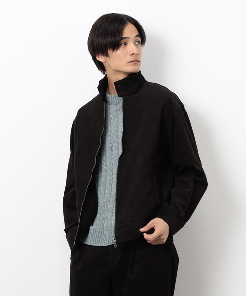 COMME CA ISM（コムサイズム）の「コーデュロイ スイングトップ ブルゾン（ブルゾン・メンズ・ダークブラウン/ブラック・M/L）」の6枚目の写真