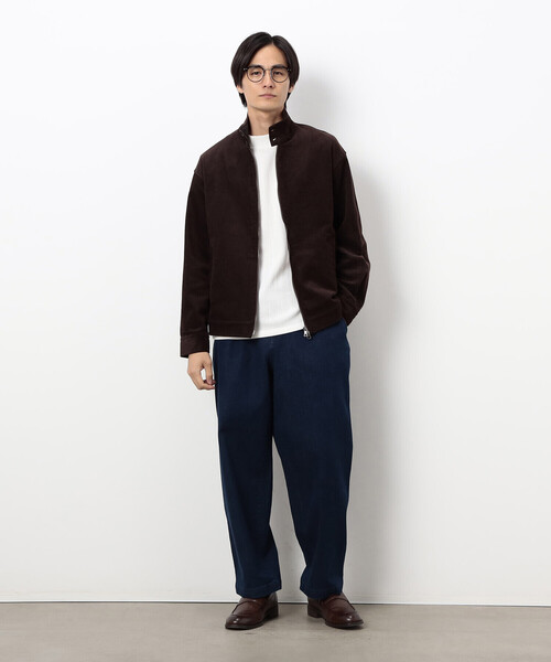 COMME CA ISM（コムサイズム）の「コーデュロイ スイングトップ ブルゾン（ブルゾン・メンズ・ダークブラウン/ブラック・M/L）」の10枚目の写真