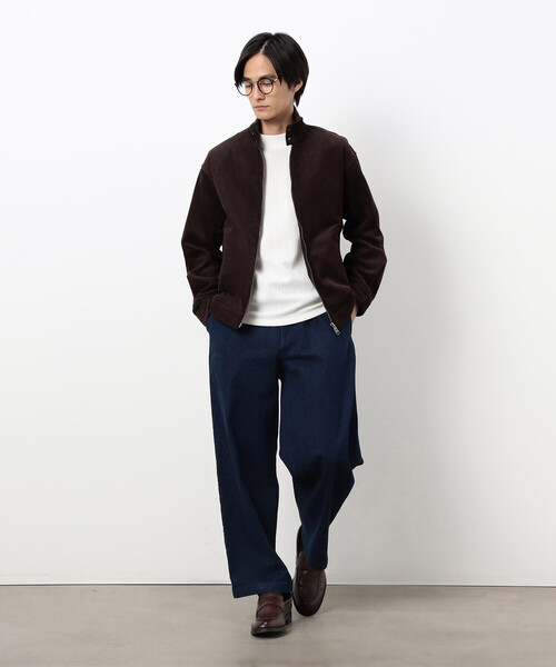 COMME CA ISM（コムサイズム）の「コーデュロイ スイングトップ ブルゾン（ブルゾン・メンズ・ダークブラウン/ブラック・M/L）」の11枚目の写真