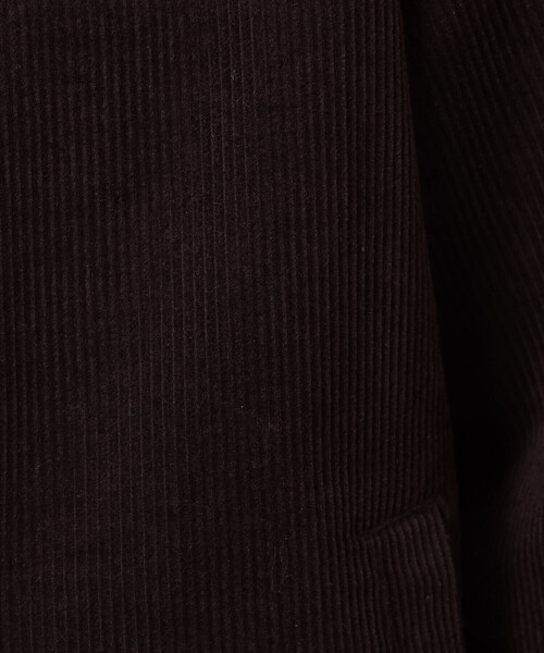 COMME CA ISM（コムサイズム）の「コーデュロイ スイングトップ ブルゾン（ブルゾン・メンズ・ダークブラウン/ブラック・M/L）」の7枚目の写真
