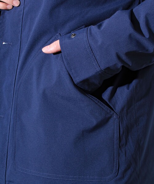 【首元まで暖かい大人のアウター】衿ボアN-1デッキジャケット