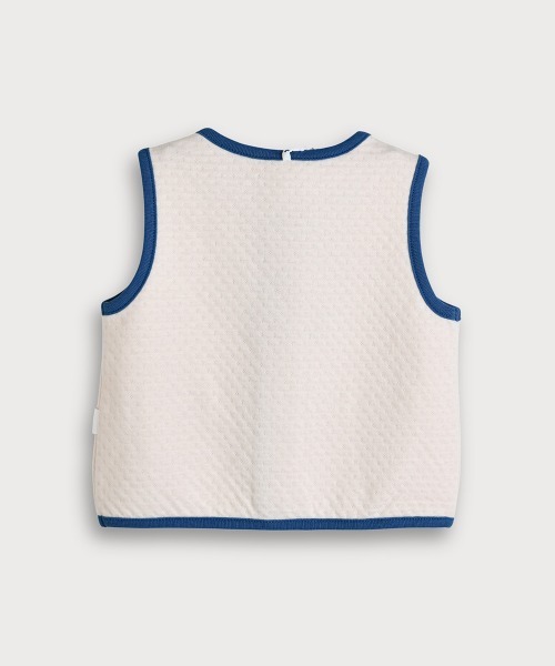 moimoln(モイモルン)の「ビッグベアルームベスト(ベスト・キッズ・ベージュ・80cm/90cm/100cm/110cm)」の2枚目の写真