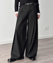 Ressaca | ルーズシルエットタックスラックスパンツ(スラックス)