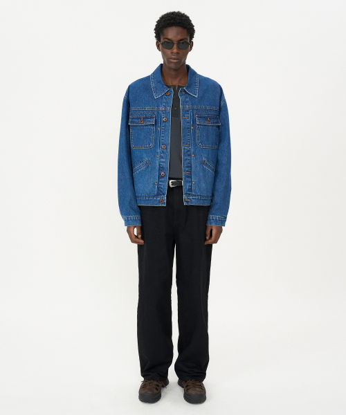 INSILENCE（インサイロンス）の「TYPE-2 トラッカージャケット BLUE（デニムジャケット・レディース・その他・SMALL/MEDIUM/LARGE）」の2枚目の写真