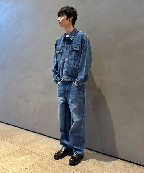 INSILENCE（インサイロンス）の「TYPE-2 トラッカージャケット BLUE（デニムジャケット・レディース・その他・SMALL/MEDIUM/LARGE）」の4枚目の写真