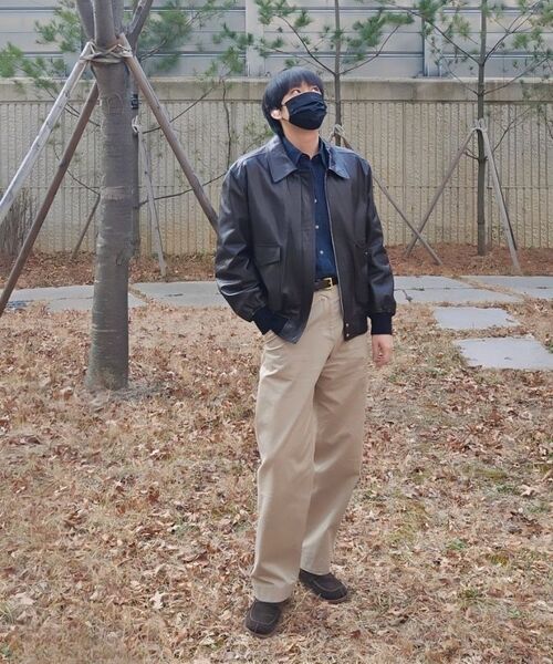 DOFFJASON(ドフジェーソン)の「プレミアムベジタブルクラシックA-2ジャケットBROWN(ライダースジャケット・メンズ・その他・MEDIUM/LARGE/X-LARGE/XX-LARGE)」の7枚目の写真