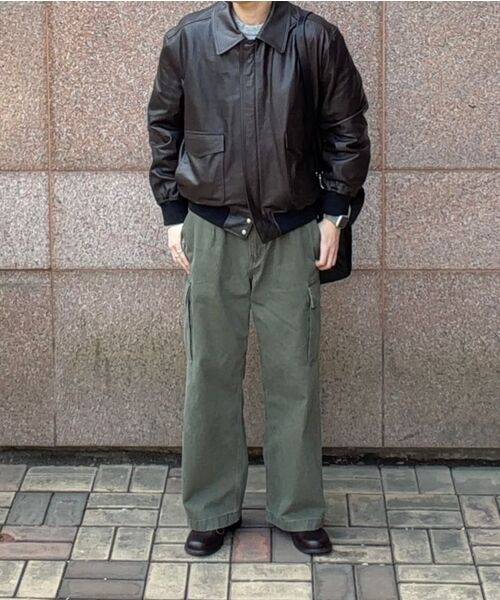 DOFFJASON(ドフジェーソン)の「プレミアムベジタブルクラシックA-2ジャケットBROWN(ライダースジャケット・メンズ・その他・MEDIUM/LARGE/X-LARGE/XX-LARGE)」の9枚目の写真