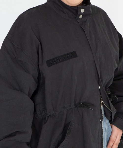 PUNYUS（プニュズ）の「ミリタリーモッズコート（モッズコート・レディース・カーキ/ブラック・1/2/3/4/5）」の5枚目の写真